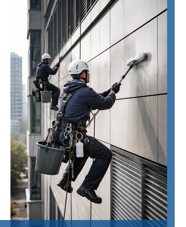 Мойка вентилируемого фасада в Тынде от 257 р. | ВЫСОТНИК-Тнд