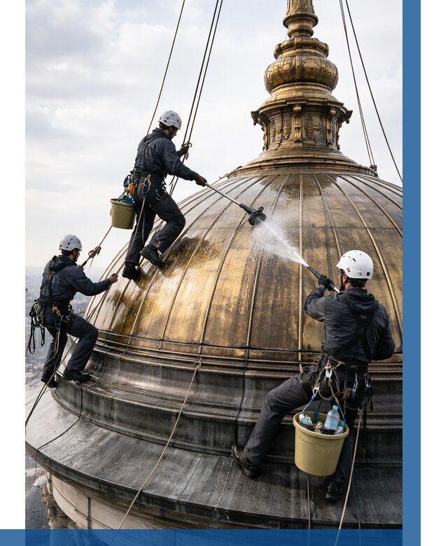 Мойка куполов и шпилей в Тынде от 8222 р. - заказать | ВЫСОТНИК-Тнд