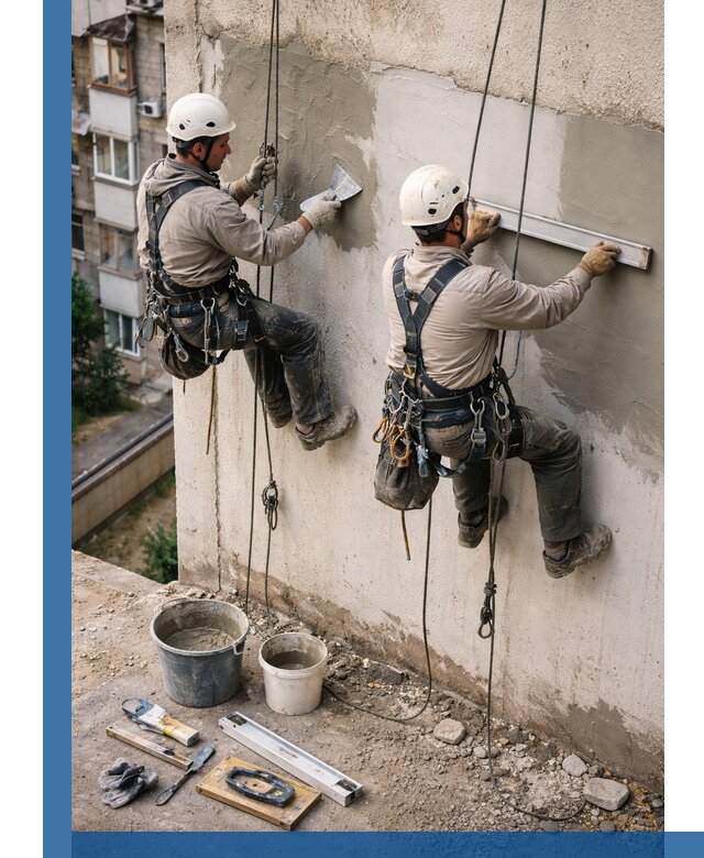 Комплексный ремонт штукатурного фасада с гарантией в Тынде