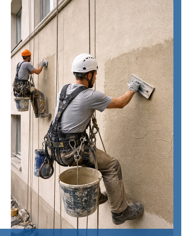 Декоративная штукатурка фасада в Тынде от 1233 р. | ВЫСОТНИК-Тнд