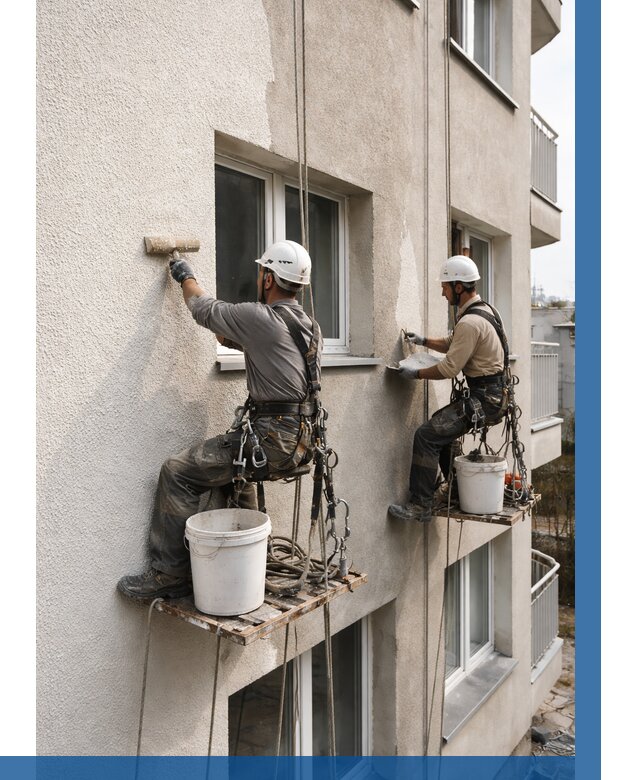 Нанесение короеда на фасад в Тынде от 462 р. | ВЫСОТНИК-Тнд