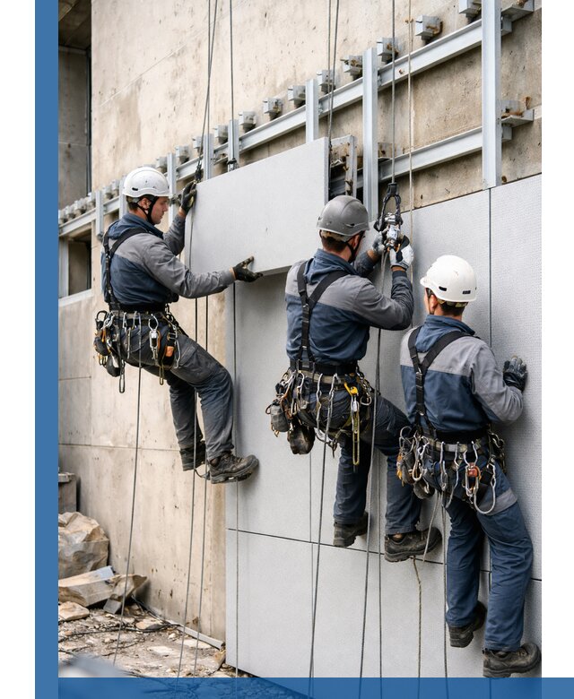 Монтаж вентилируемого фасада в Тынде под ключ с гарантией качества