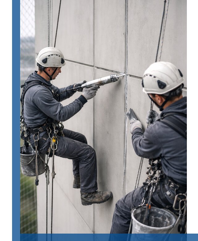 Первичная герметизация швов фасадов и кровель в Тынде