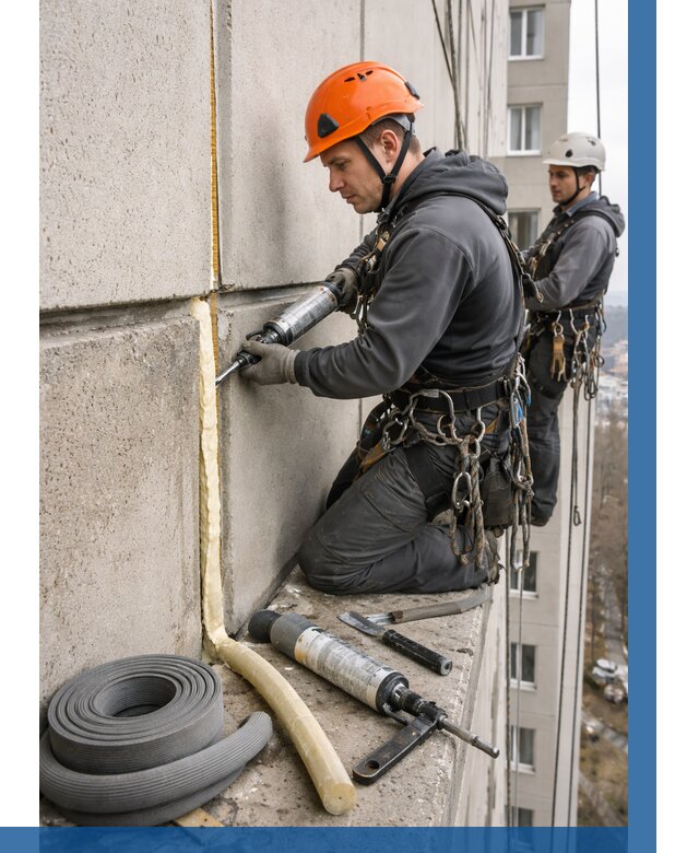 Теплый шов межпанельные швы в Тынде от 719 р. | ВЫСОТНИК-Тнд