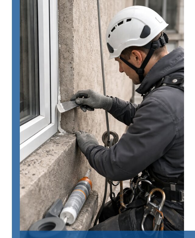 Герметизация монтажных швов окон в Тынде с гарантией качества