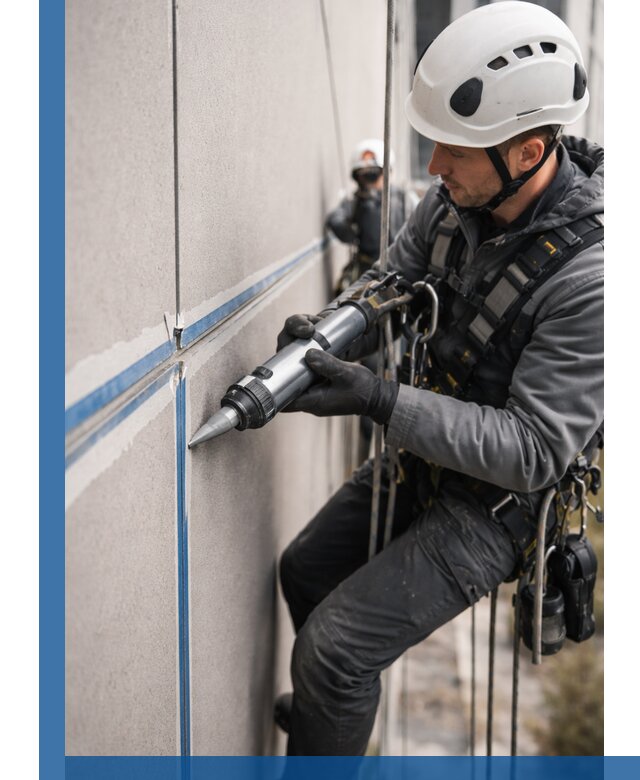 Герметизация стыков фасадных панелей в Тынде качественно и быстро