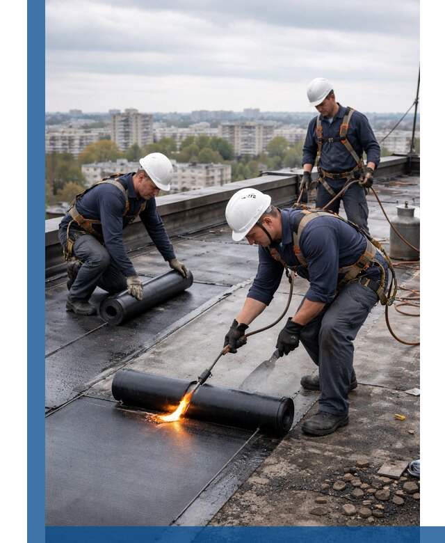Ремонт наплавляемой кровли в Тынде качественно и надежно