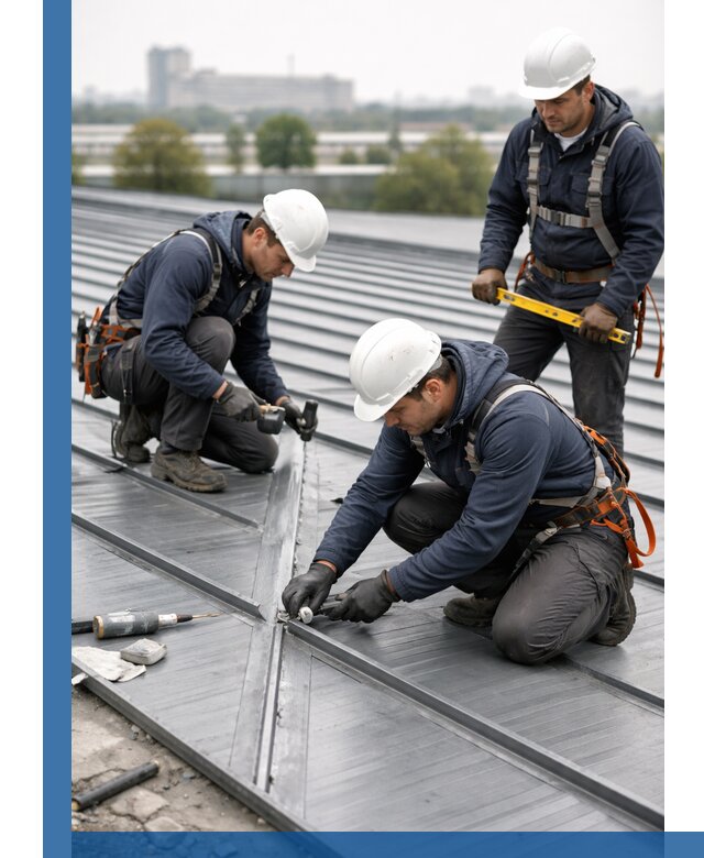 Ремонт фальцевой кровли в Тынде срочно и качественно