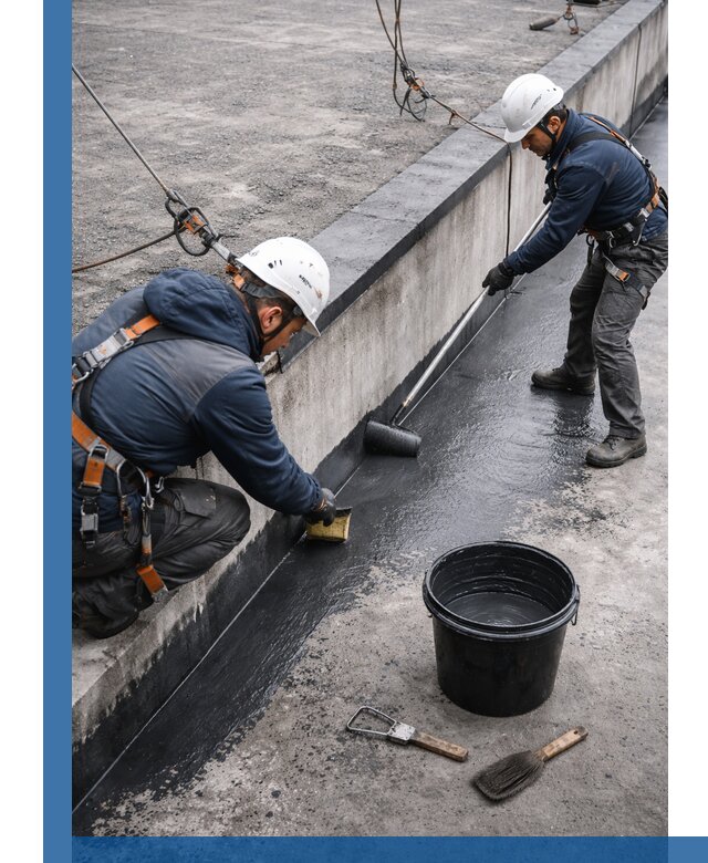 Гидроизоляция кровли жидкой резиной профессионально в Тынде