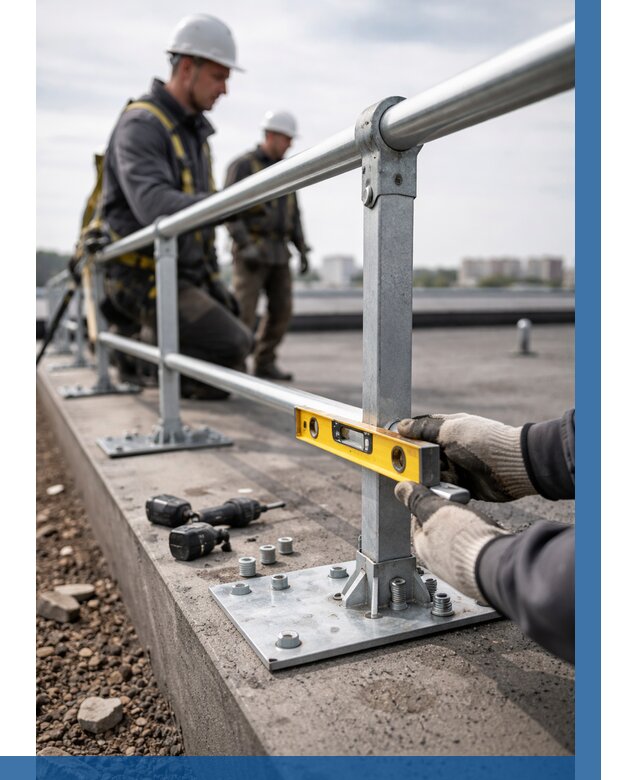 Монтаж кровельного ограждения в Тынде от 1233 р. | ВЫСОТНИК-Тнд