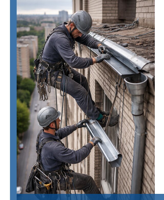 Ремонт водосточных желобов в Тынде, быстро и качественно