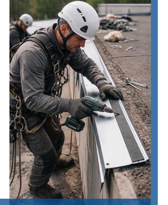 Монтаж капельника на кровле в Тынде от 308 р. | ВЫСОТНИК-Тнд