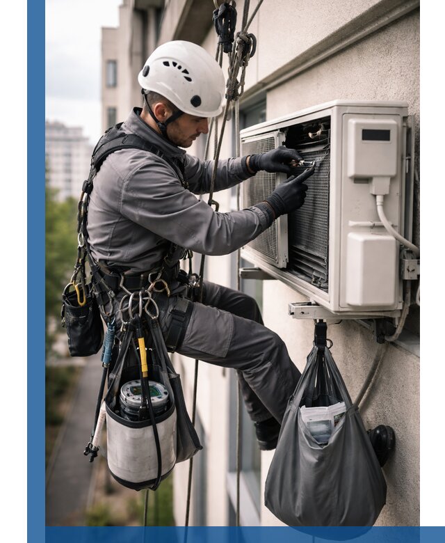 Обслуживание внешнего блока кондиционера в Тынде профессионально