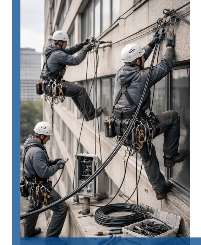 Прокладка оптоволоконного кабеля в Тынде под ключ с тестированием