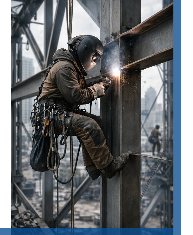 Высотные сварочные работы в Тынде от 3597 р. | ВЫСОТНИК-Тнд