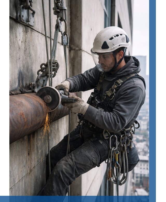 Резка металла на высоте в Тынде по цене от 4625 р. | ВЫСОТНИК-Тнд