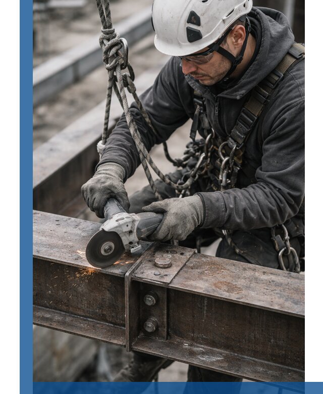 Резка металла на высоте в Тынде для зданий и конструкций