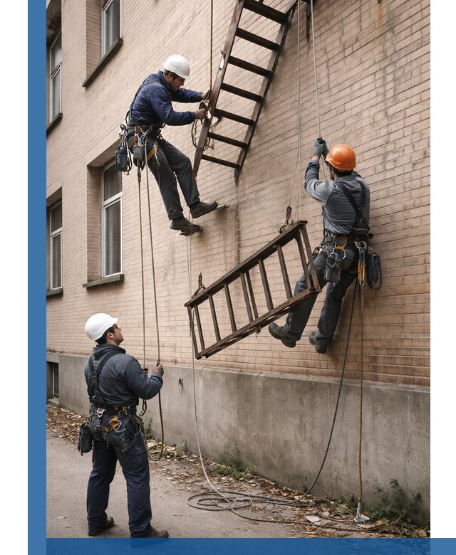 Демонтаж пожарной лестницы в Тынде быстро и безопасно