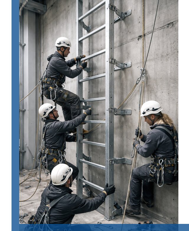Монтаж металлических лестниц в Тынде под ключ со гарантией