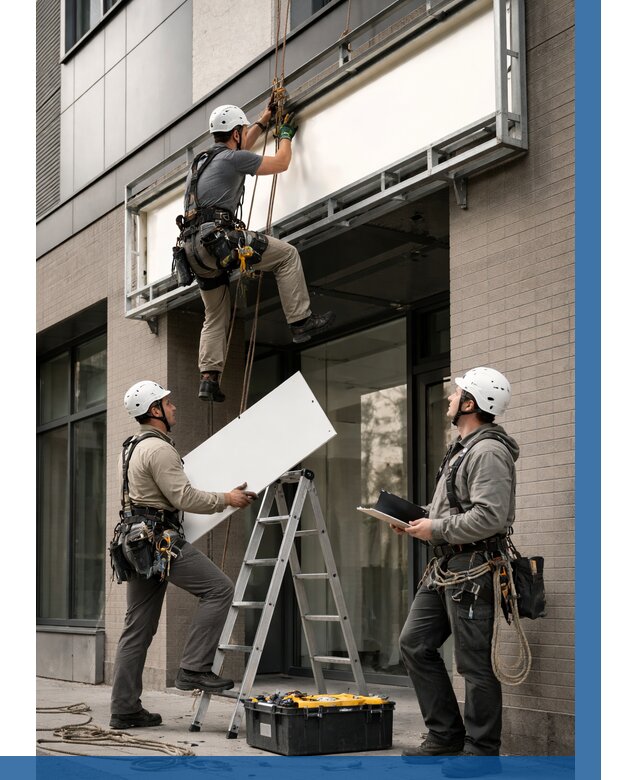 Монтаж светового короба в Тынде от 6680 р. | ВЫСОТНИК-Тнд