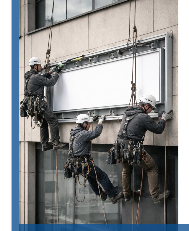 Профессиональный монтаж светового короба под ключ в Тынде