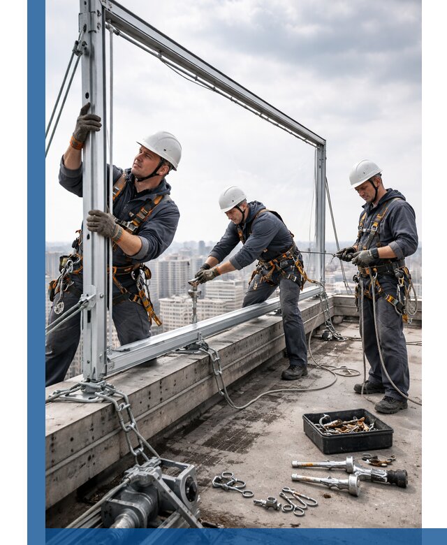 Монтаж крышных рекламных конструкций под ключ в Тынде