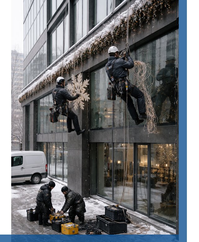 Демонтаж новогоднего оформления в Тынде от 5652 р. | ВЫСОТНИК-Тнд