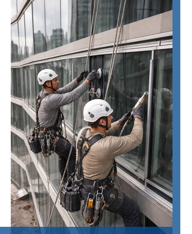 Радиусное остекление фасада в Тынде от 12332 р. | ВЫСОТНИК-Тнд