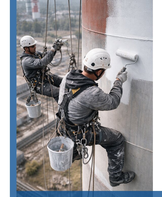 Покраска дымовых труб в Тынде: антикоррозийная защита и восстановление