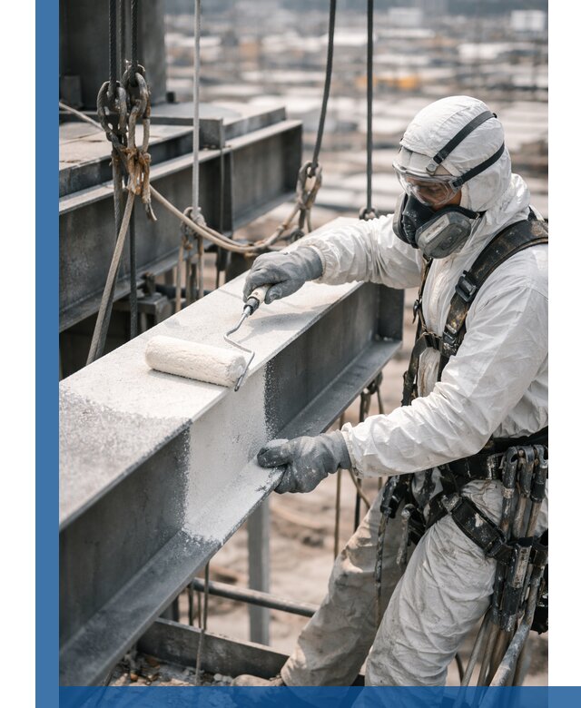 Профессиональная огнезащитная обработка металлоконструкций в Тынде