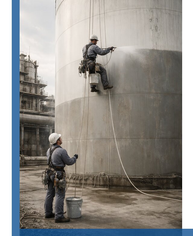 Покраска стальных резервуаров и емкостей в Тынде профессионально