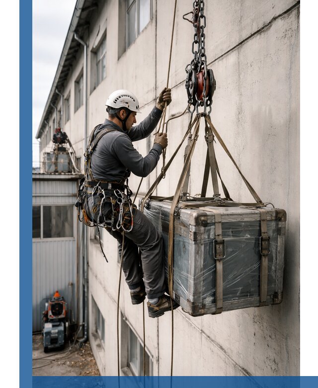 Подъем грузов на высоту в Тынде для промышленных объектов