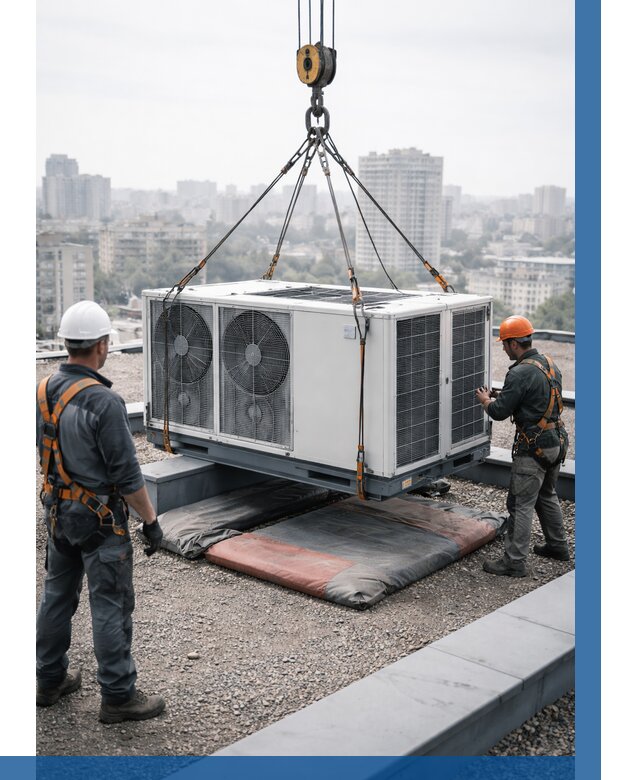 Подъем груза на крышу в Тынде от 5139 р. | ВЫСОТНИК-Тнд заказать