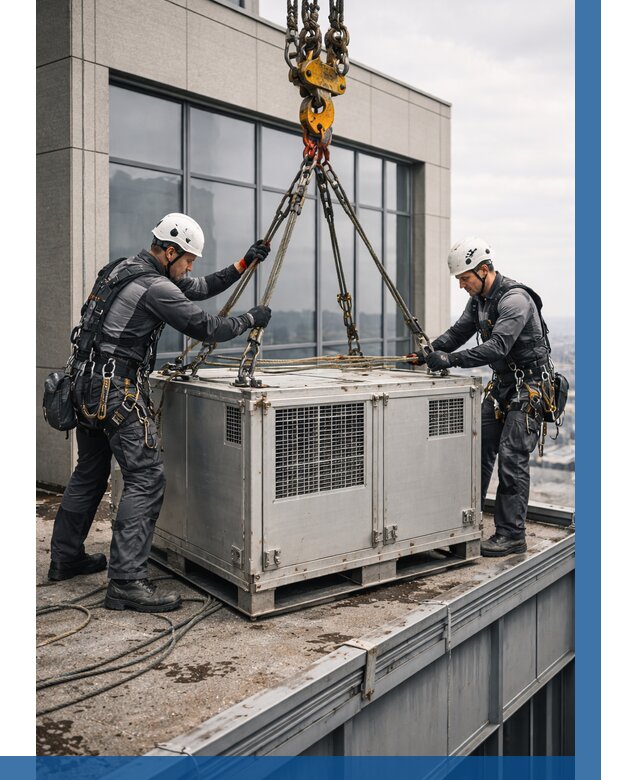 Такелажные работы на высоте в Тынде от 8222 р. | ВЫСОТНИК-Тнд