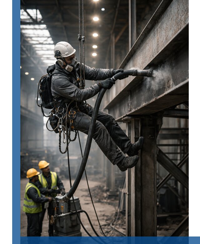 Обеспыливание конструкций в цехах промышленного производства в Тынде