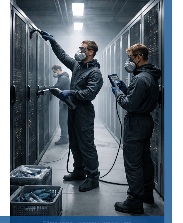 Обеспыливание серверной комнаты в Тынде от 4625 р. | ВЫСОТНИК-Тнд