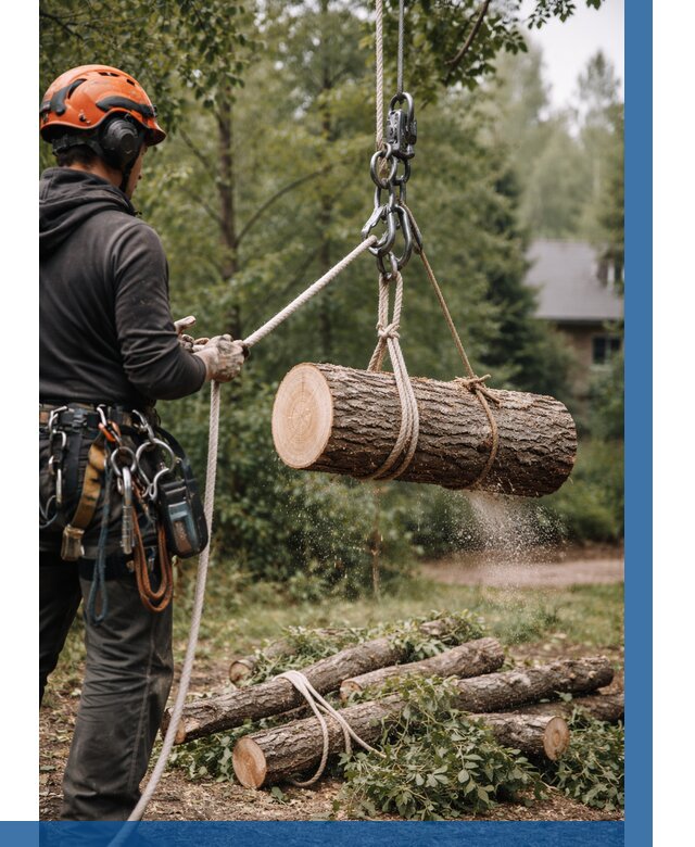 Валка деревьев частями в Тынде от 7708 р. | ВЫСОТНИК-Тнд