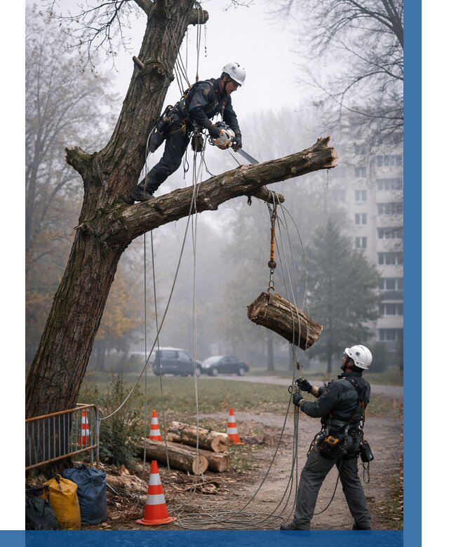 Удаление аварийных деревьев в Тынде от 15416 р. | ВЫСОТНИК-Тнд