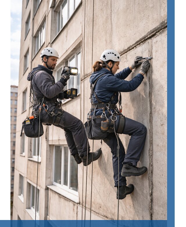 Обследование межпанельных швов в Тынде от 1850 р. | ВЫСОТНИК-Тнд