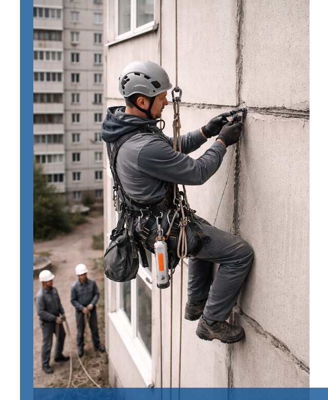 Обследование межпанельных швов и герметизация в Тынде