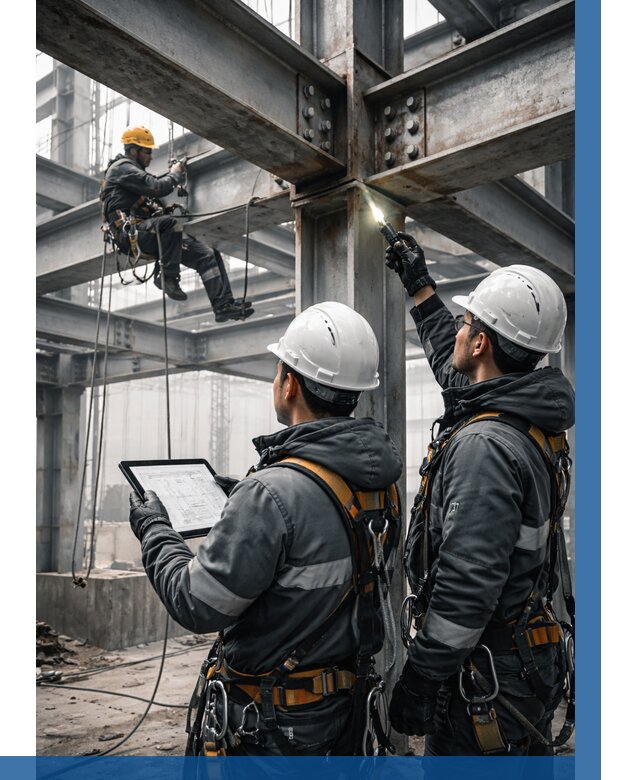 Обследование металлоконструкций в Тынде от 5652 р. | ВЫСОТНИК-Тнд