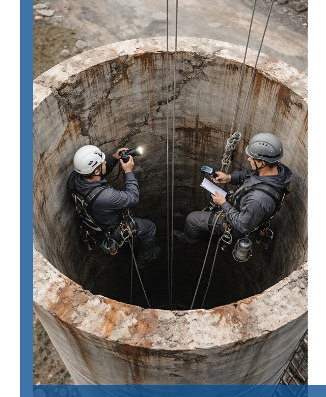 Обследование дымовой трубы: диагностика и оценка состояния в Тынде